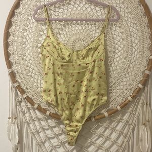 Zara satin bustier corset style cami